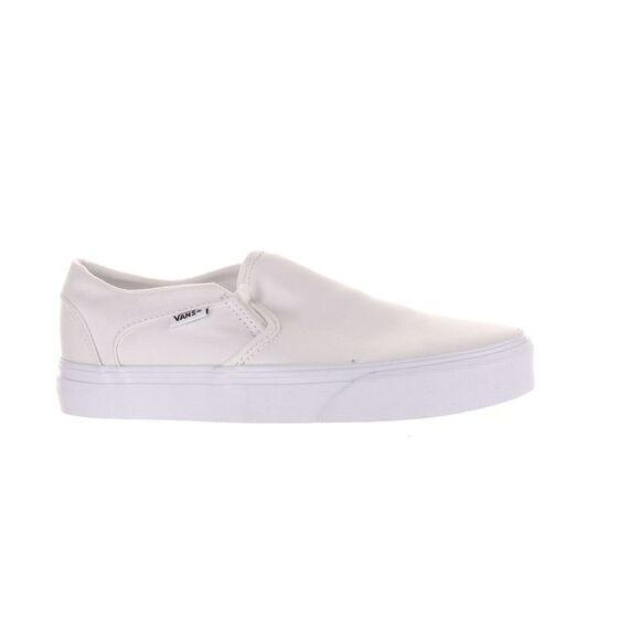 Vans Shoes - Vans Womens Asher White Skateboarding Shoes Size 7 Medium (B, M)